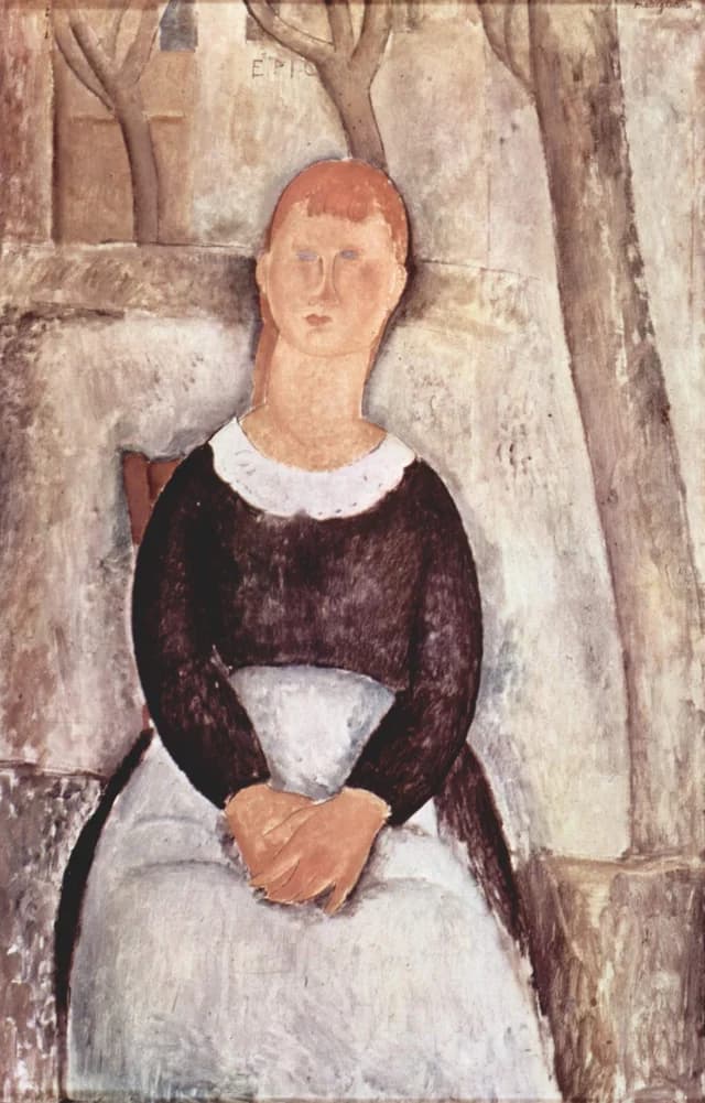 A bela vendedora de legumes