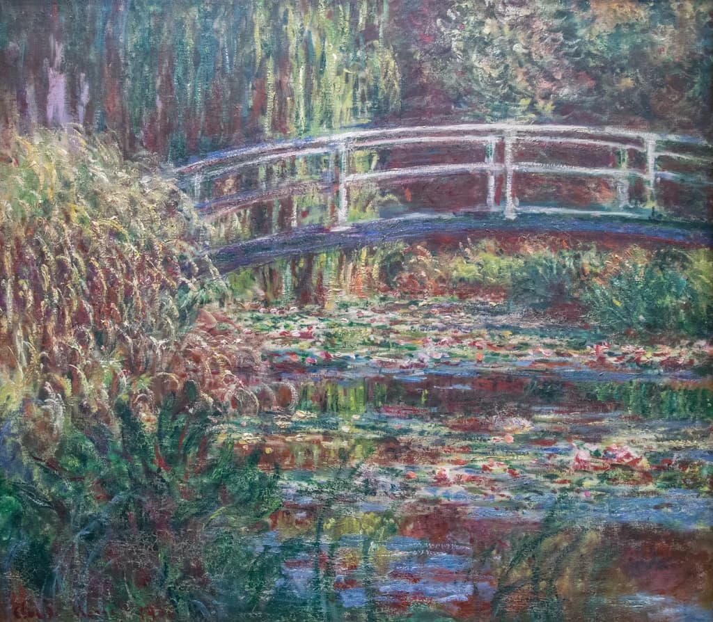 Le Bassin aux nymphéas, Harmonie rose