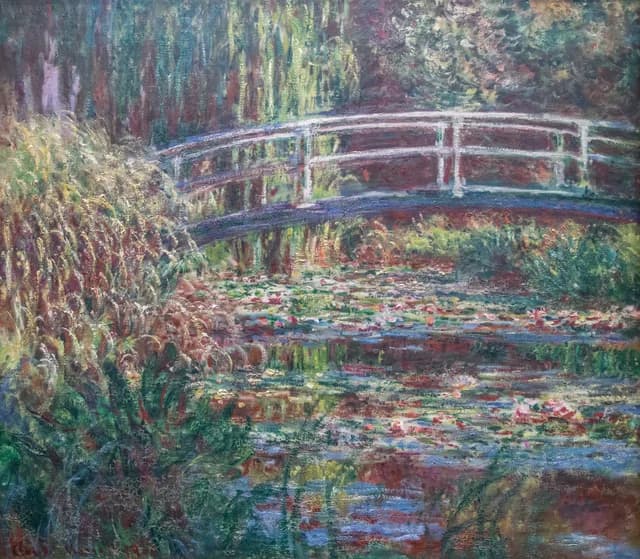 Le Bassin aux nymphéas, Harmonie rose
