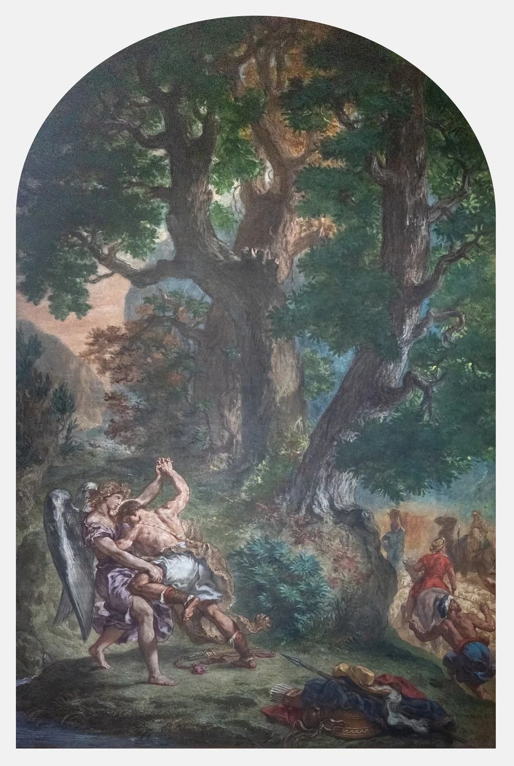 Jacob Wrestling with the Angel