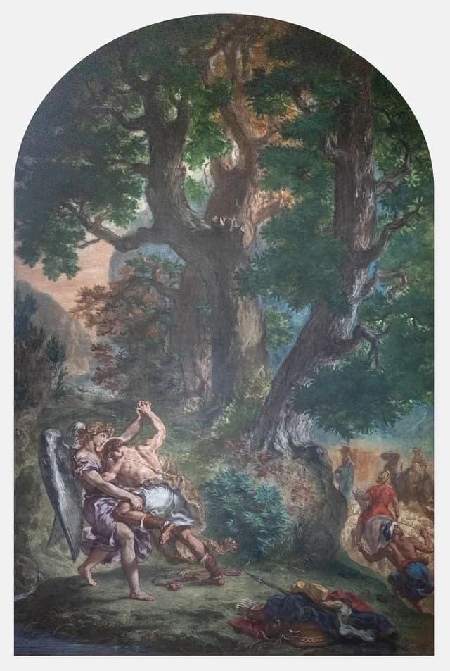 Jacob Wrestling with the Angel