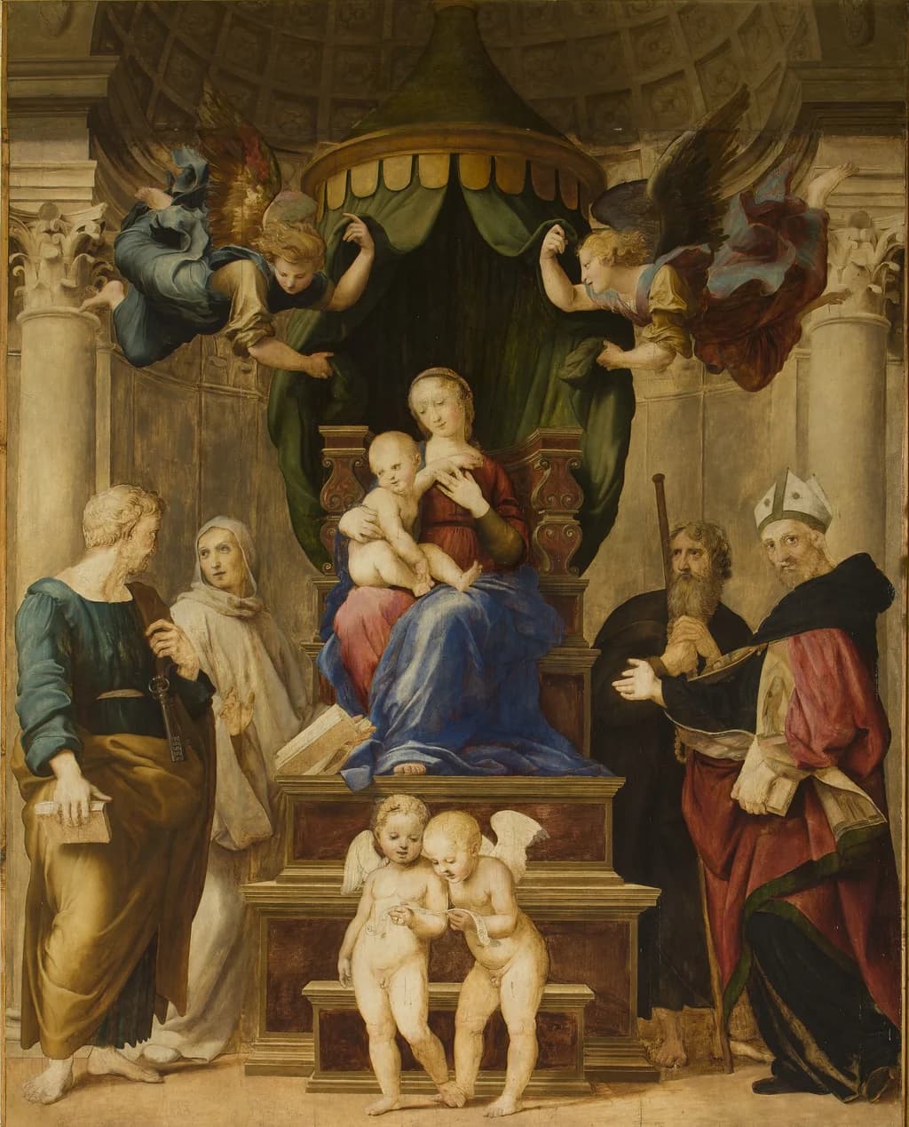 Madonna of the Baldacchino