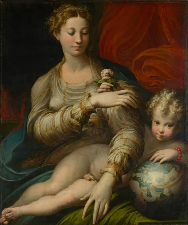 Madonna of the rose