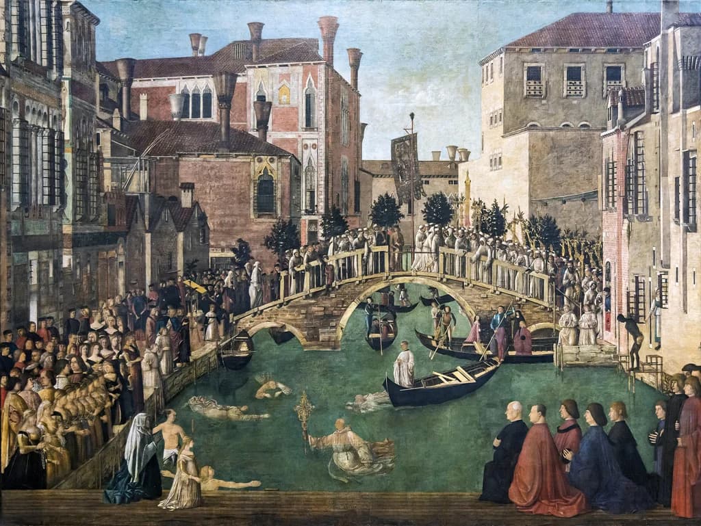 Miracle of the Cross at the Bridge of S. Lorenzo