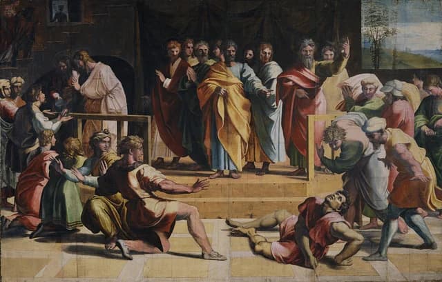 The Death of Ananias