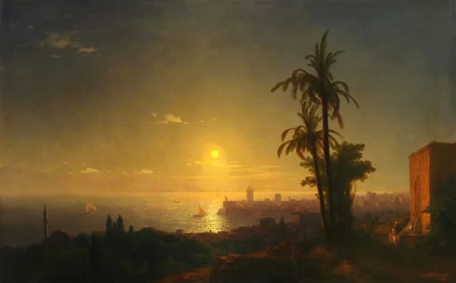 Notte sull'isola di Rodi