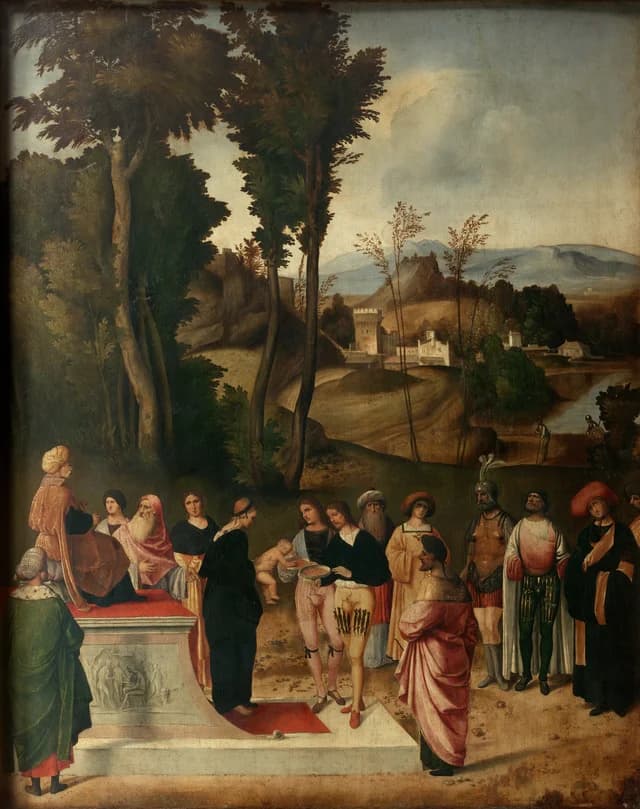 The Test of Fire of Moses
