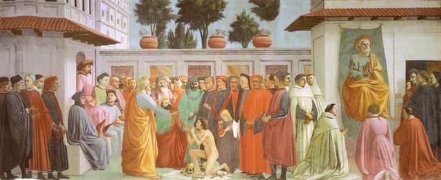 Raising of the Son of Teophilus and St. Peter Enthroned