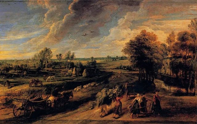 The Peasants Returning From The Fields