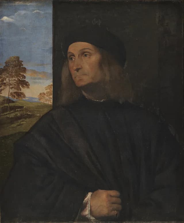 Portrait of the Venetian Painter Giovanni Bellini (?)