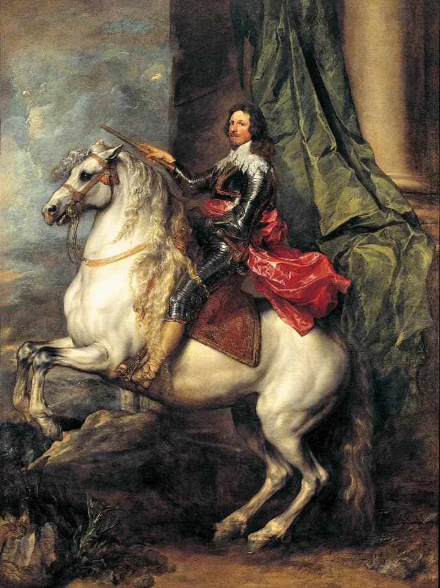Equestrian portrait of Prince Tomaso of Savoy-Carignan