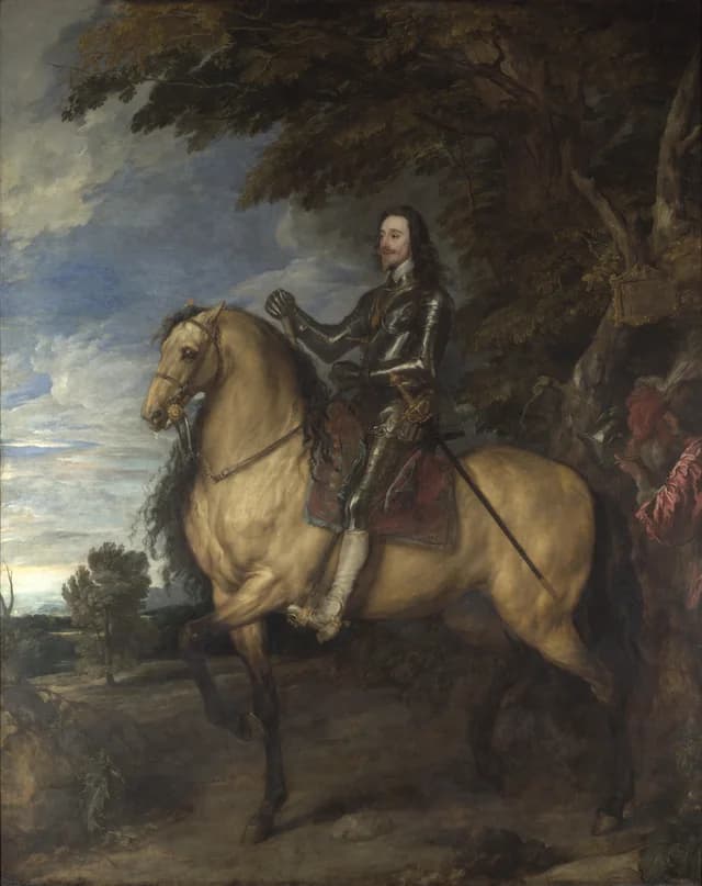 Equestrian Portrait of Charles I