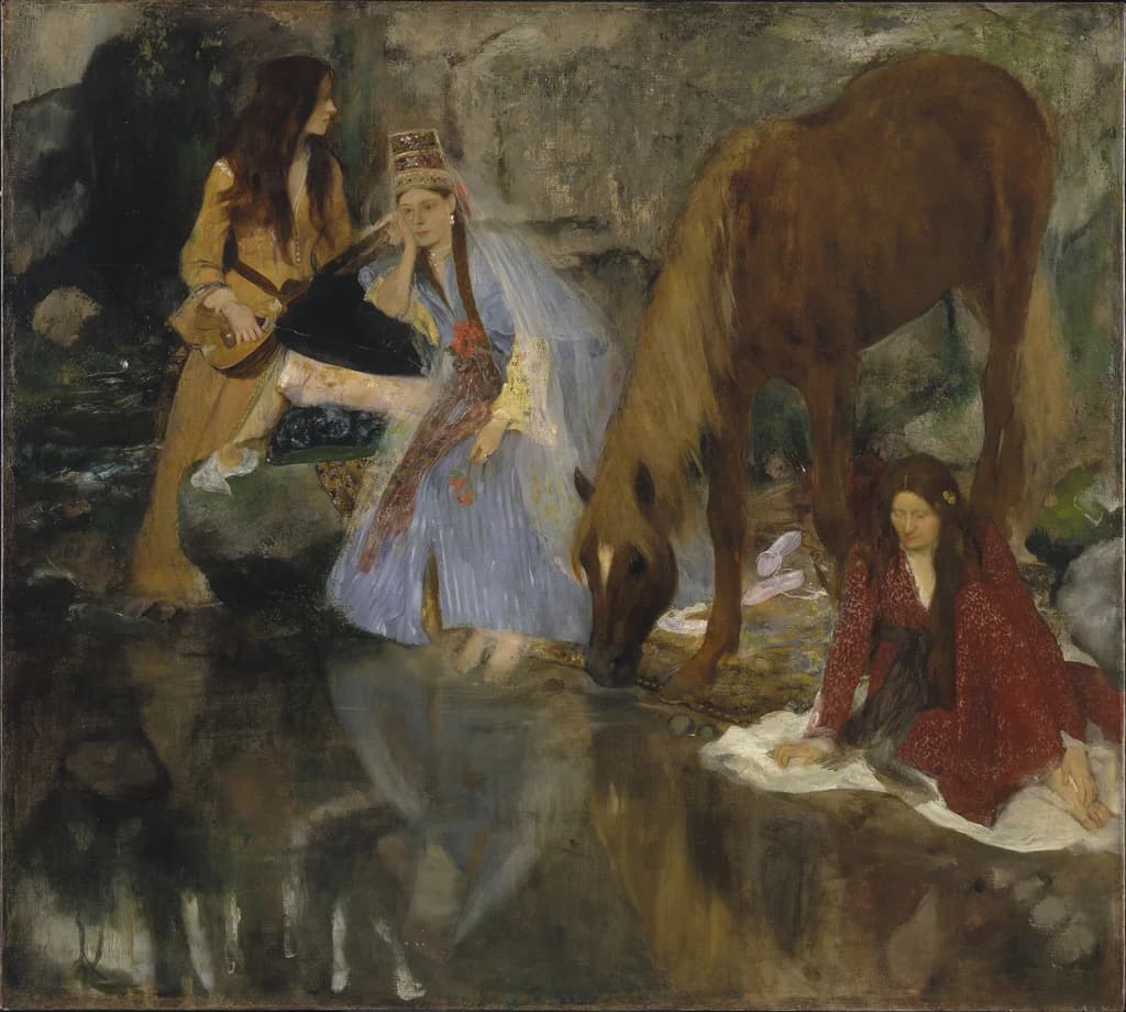 Portrait of Mlle Fiocre in the Ballet "La Source"