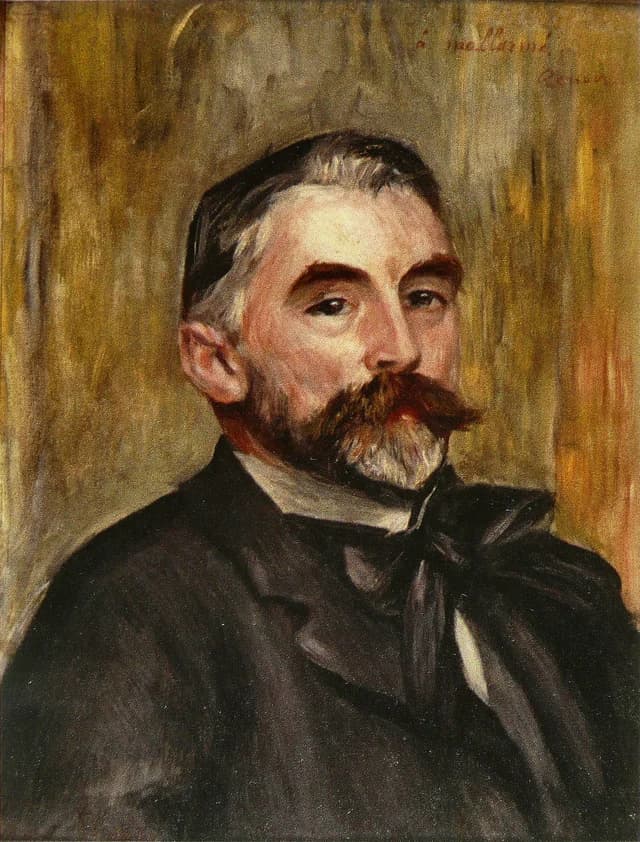 Porträt von Stéphane Mallarmé