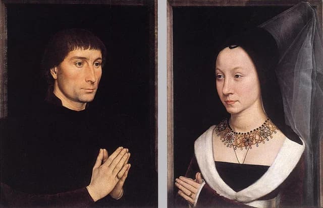 Tommaso di Folco Portinari (1428–1501); Maria Portinari (Maria Maddalena Baroncelli, born 1456)