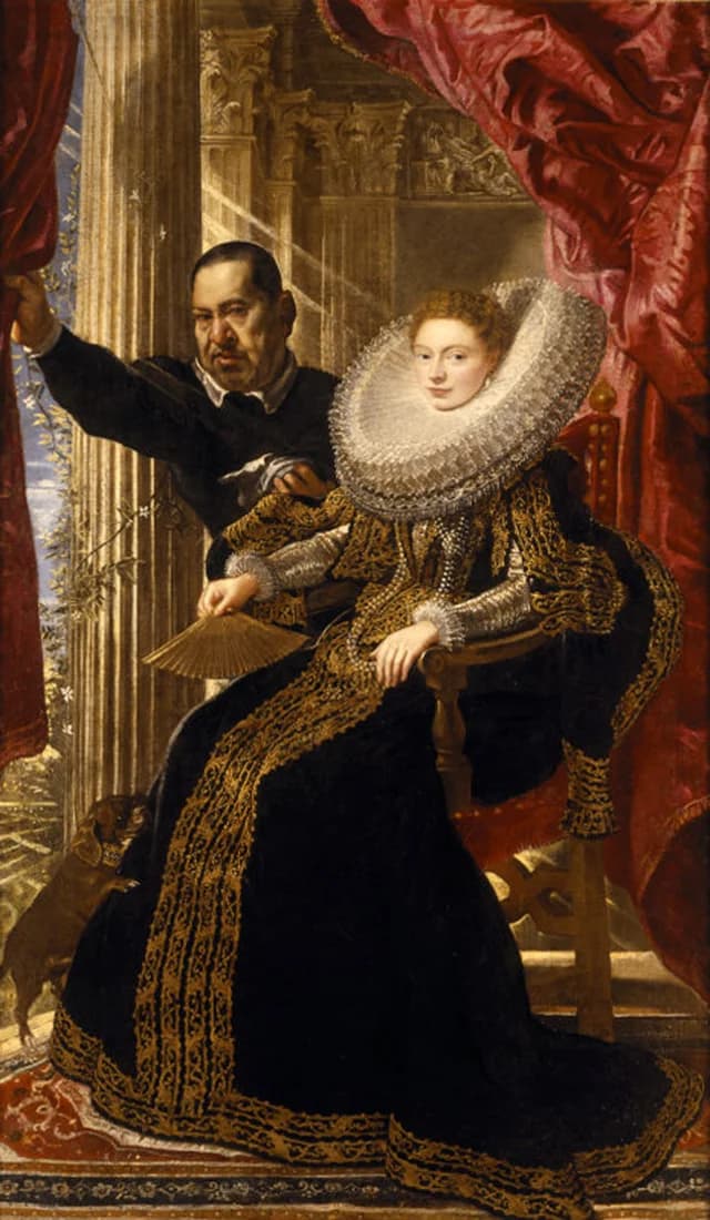 Marchesa Maria Grimaldi, and Her Dwarf