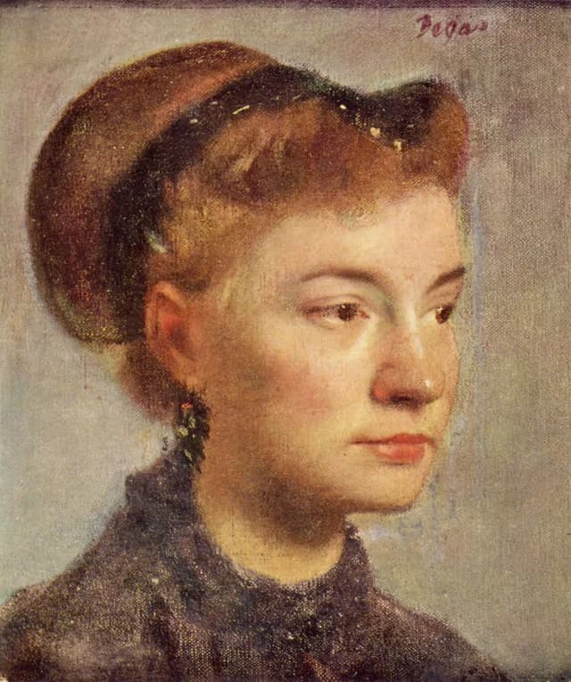 Portrait of a young woman