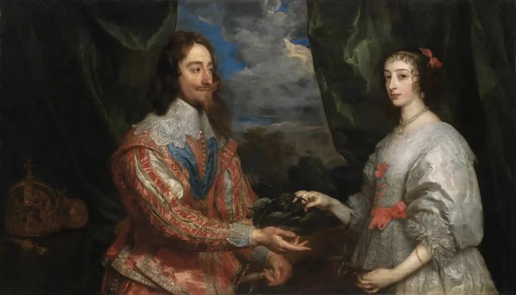 Portrait of Charles I and Queen Henrietta Maria