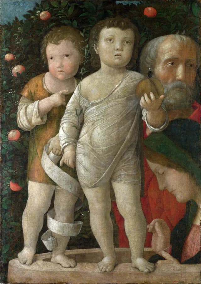 The Holy Family with Saint John
