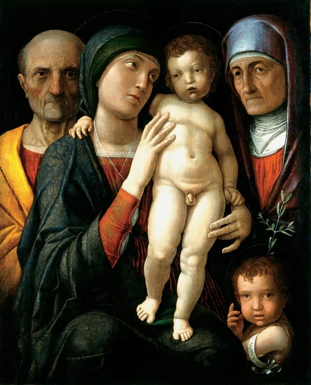 Holy Family with St. Elizabeth and St. John the Baptist as a Child