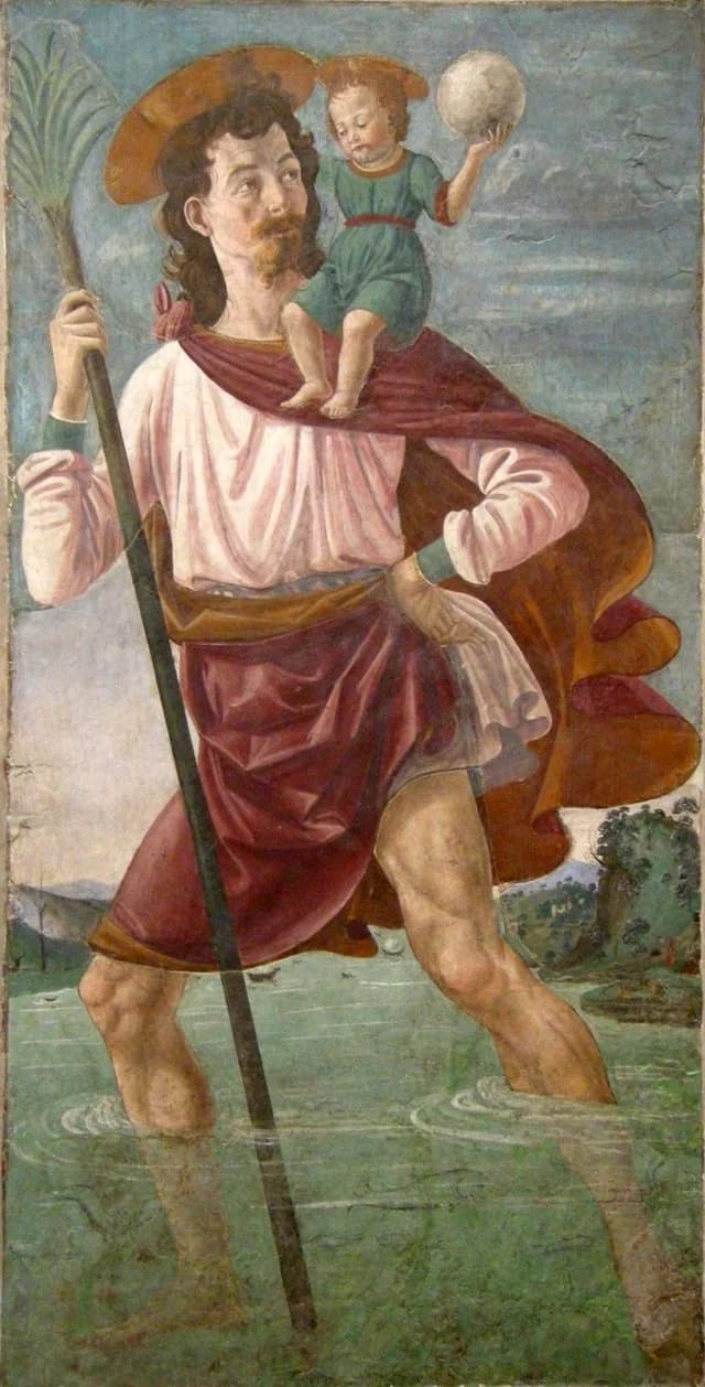 San Cristoforo e il Bambino Gesù