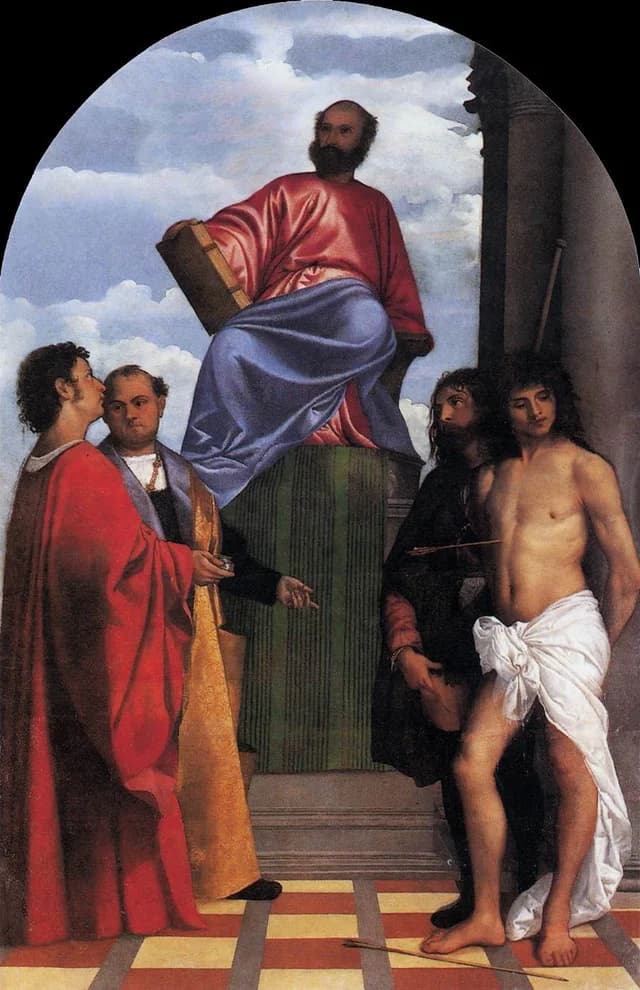 Saint Mark Enthroned