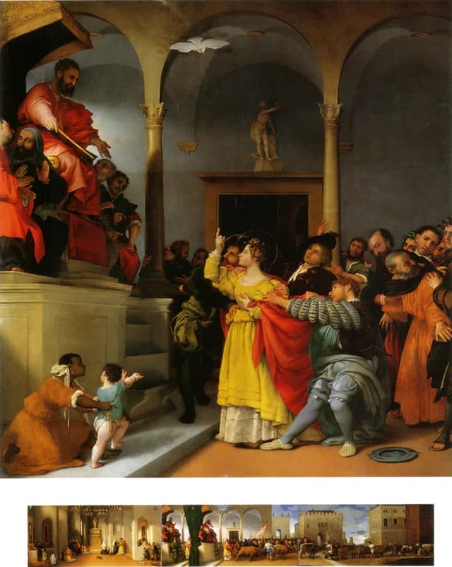 Saint Lucy Before the Judge