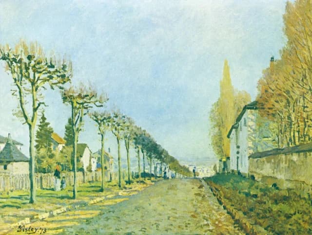 Le chemin de la Machine, Louveciennes