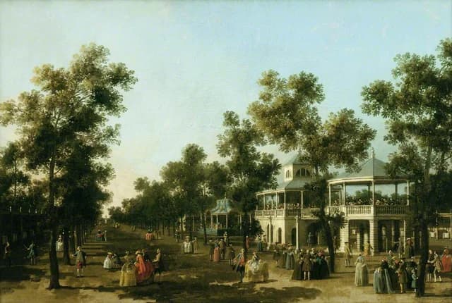 Die Große Allee, Vauxhall Gardens, London