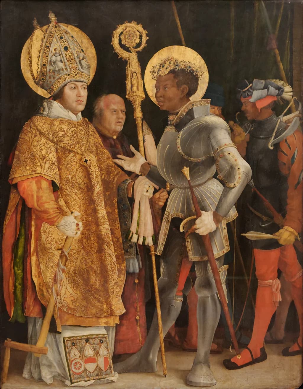 Encontro de Santo Erasmo e São Maurício