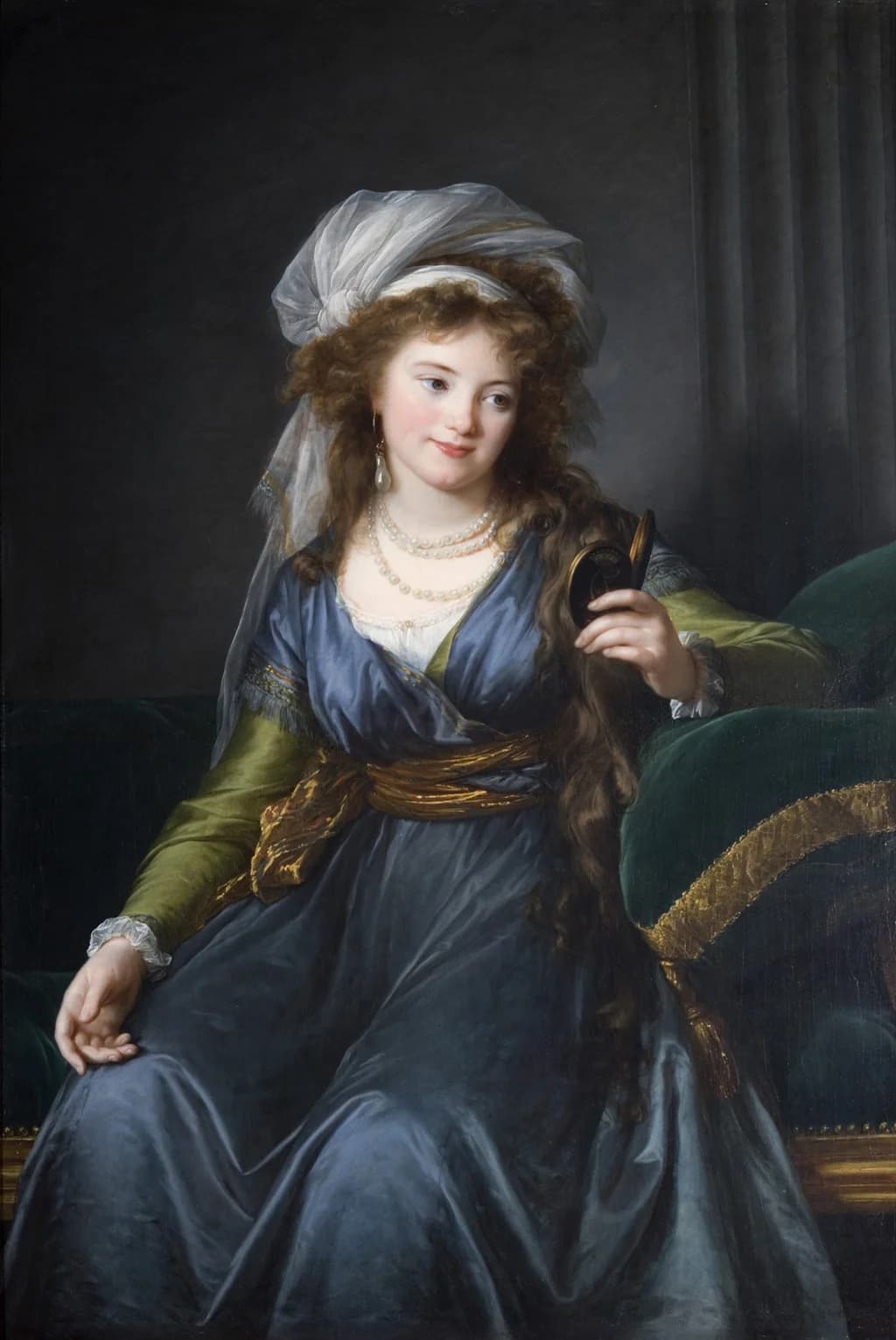 Portrait of countess Yekaterina Skavronskaya