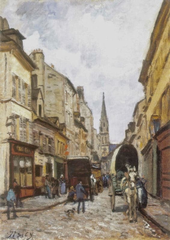 The Grand-Rue in Argenteuil