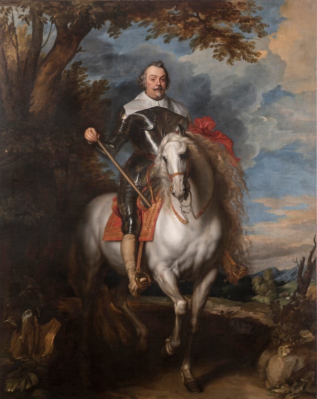 Equestrian portrait of Francisco de Moncada