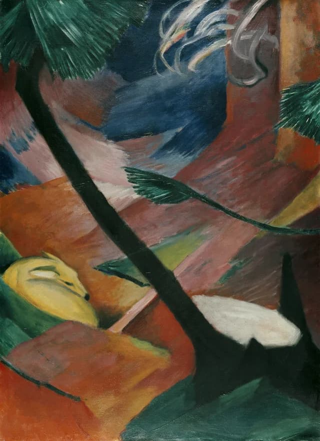 Cervo nel bosco II