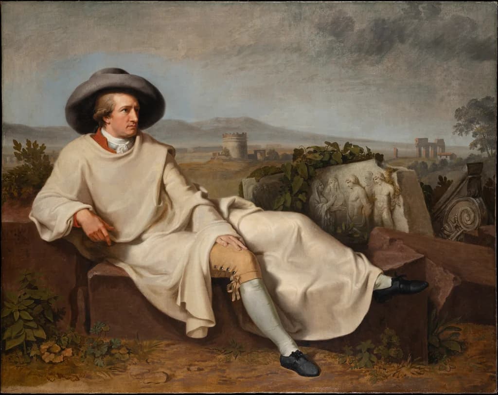 Goethe in the Roman Campagna