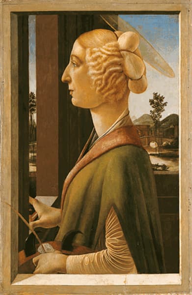 Porträt einer Dame (mit den Attributen der heiligen Katharina von Alexandrien)