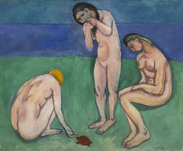 Bathers with a Turtle