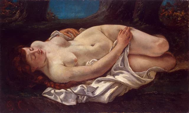 Femme couchée