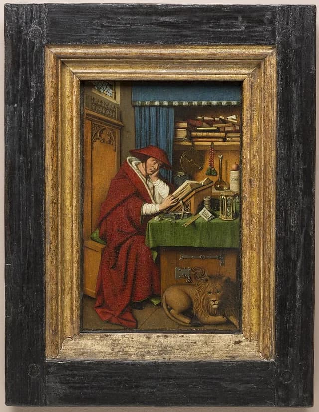 Saint Jerome in His Study