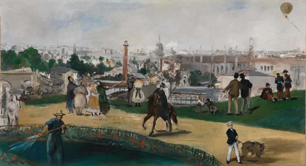 View of the 1867 Exposition Universelle