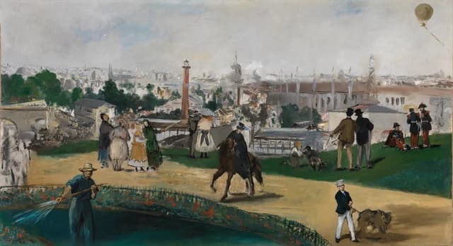 View of the 1867 Exposition Universelle