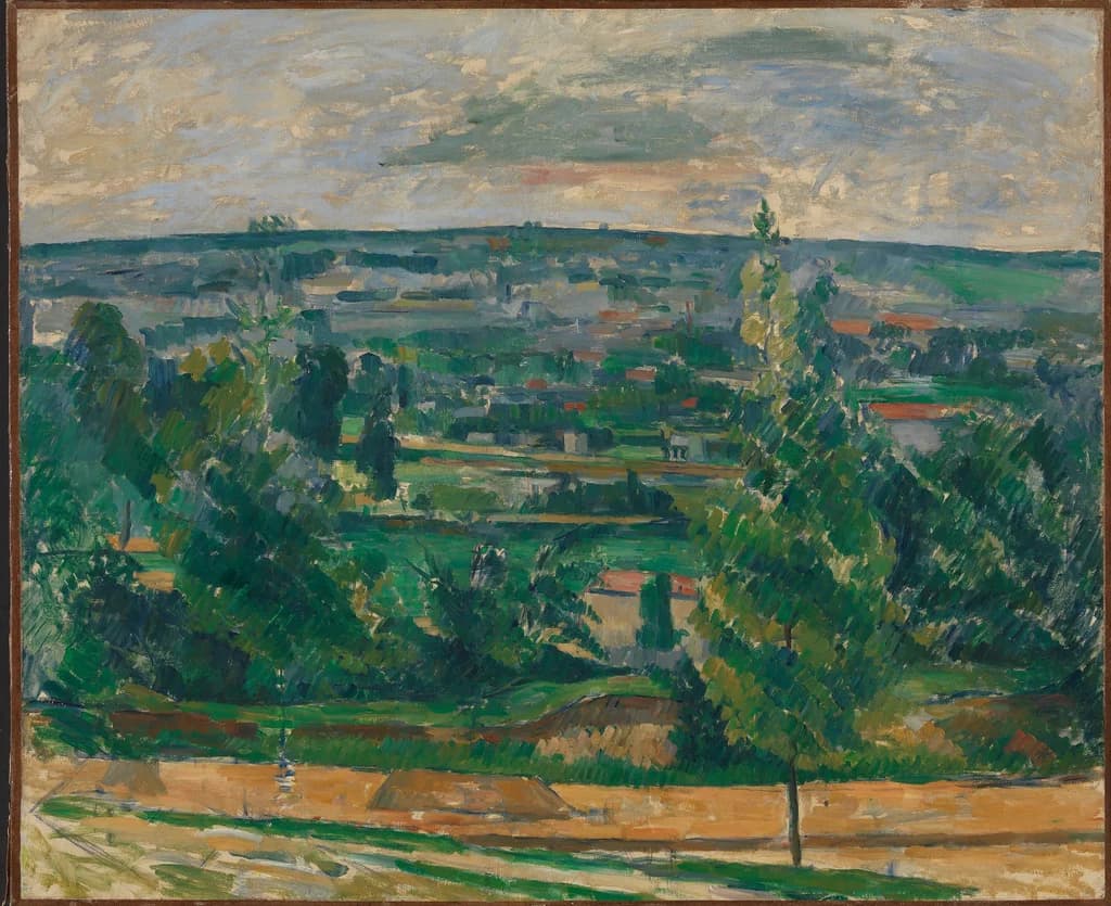 Paysage près de Melun (Landscape near Melun)