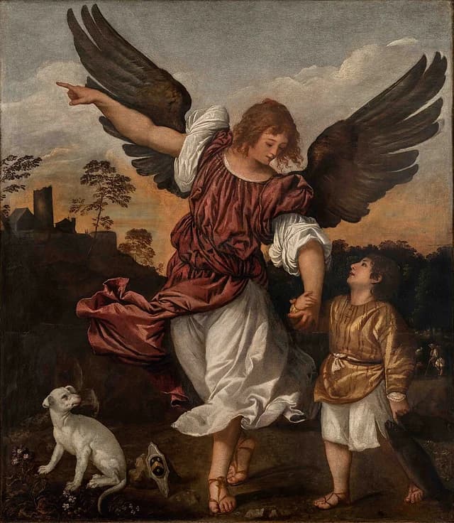 Archangel Raphael and Tobias