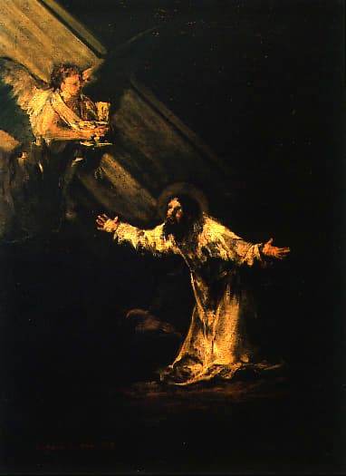 Christ on the Mount of Olives