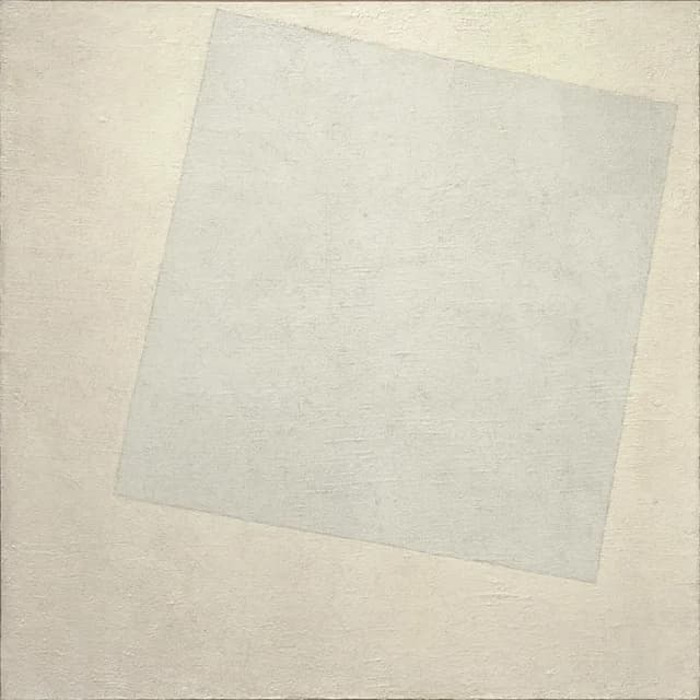 Suprematist Composition: White on White
