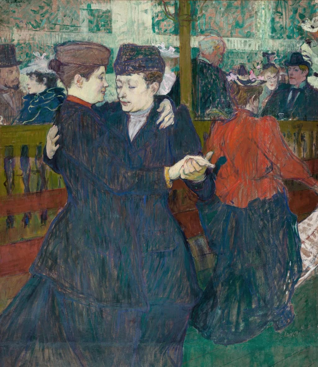 At the Moulin Rouge: Two women waltzing