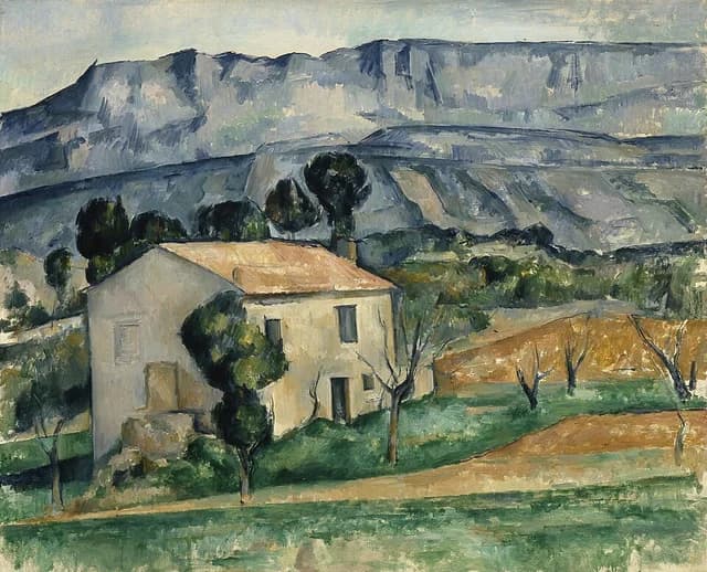 Maison devant la Sainte-Victoire près de Gardanne (House in Provence)