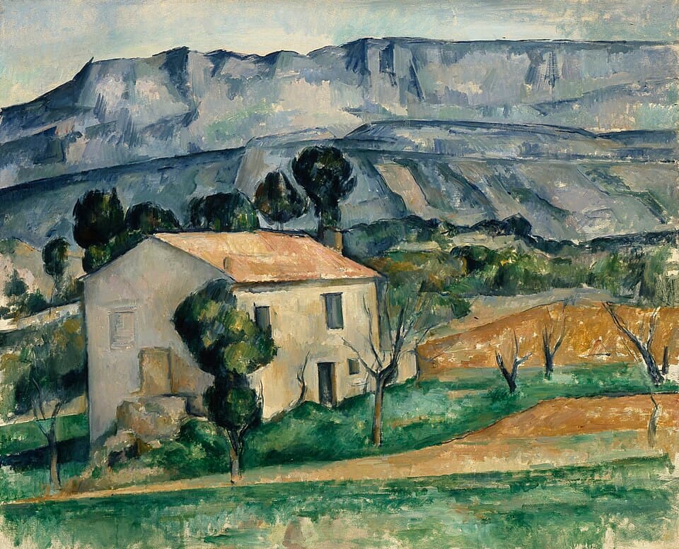 Maison devant la Sainte-Victoire près de Gardanne (House in Provence)