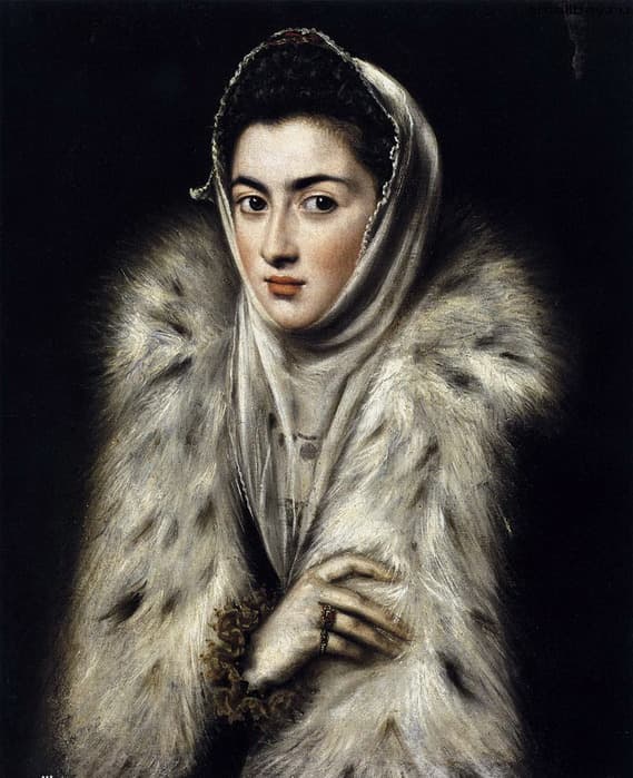 Lady in a Fur Wrap
