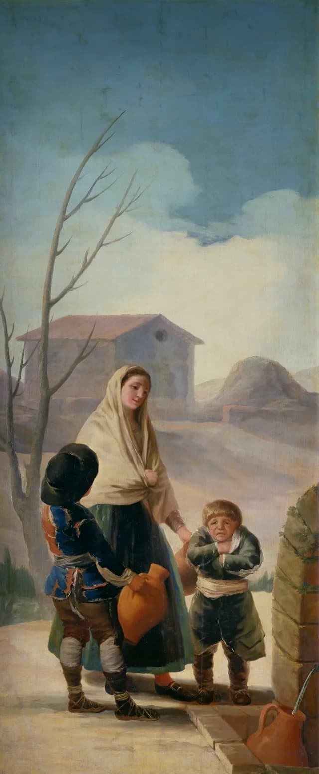 The Poor at the Fountain